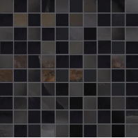 Мозаика Emilceramica Tele Di Marmo Onyx Mosaico 3x3 Black Lappato 30x30