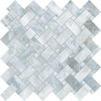 Мозаїка Emilceramica Tele Di Marmo Precious Intrecci Crystal Azure Lappato 30x30