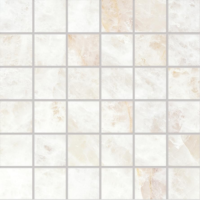 Мозаика Emilceramica Tele Di Marmo Precious Mosaico 5x5 Crystal White Lappato 30x30