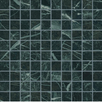 Мозаика Emilceramica Tele Di Marmo Revolution Mosaico 3x3 Verde Saint Denis Naturale 30x30