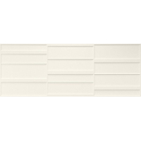 Плитка настінна Fanal Lumina Bevel White 45x120