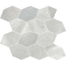 Мозаика Mirage Cosmopolitan White Crystal Luc Foliage 32,3x30,5