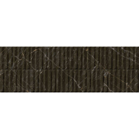 Плитка настінна Tau Ceramica Aleeso Black Rlv 40x120