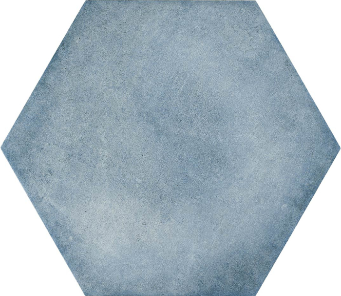 Керамогранит Vallelunga Hextie Blue 34,5x40