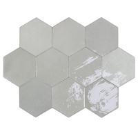 Керамічна плитка Wow Zellige Hexa Grey 10,8x12,4