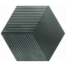 Декор Wow Metallic Edition Mini Hexa Canale Steel 15x17,3