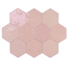 Керамічна плитка Wow Zellige Hexa Pink 10,8x12,4