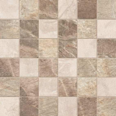 Мозаика ABK Fossil Stone Mosaico Quadretti Mix Crema/Beige/Brown FSN03061 30x30