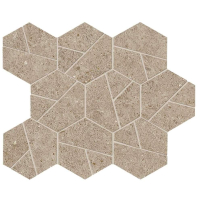 Мозаика Atlas Concorde Boost Stone Clay Mosaico Hex 25x28,5