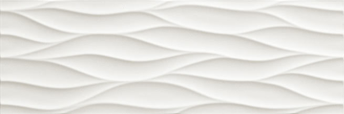 Плитка настенная Fap Lumina Curve White Gloss 25x75