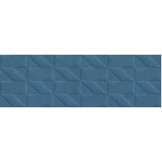 Плитка настенная Marazzi Outfit Blue Struttura Tetris 3D 25x76 M12A