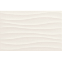 Плитка настенная Marazzi Neutral White Struttura Tide 3D 25x38 M01P