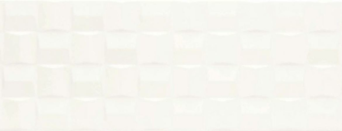 Плитка настенная Marazzi Absolute White Struttura Cube 3D Satinato 25x76