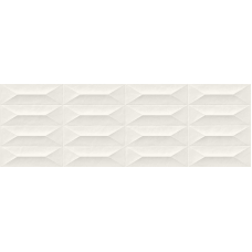 Плитка настінна Marazzi Colorplay White Struttura Cabochon 3D M4KT 30x90