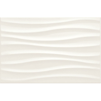 Плитка настінна Marazzi Colorblock White Struttura Tide 3D 25x38 M00Q