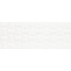 Плитка настенная Marazzi Absolute White Struttura Cube 3D Lux 25x76