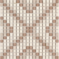 Мозаика Marazzi Stone Art Ivory/Taupe Mosaico Decor 40x40 M09V