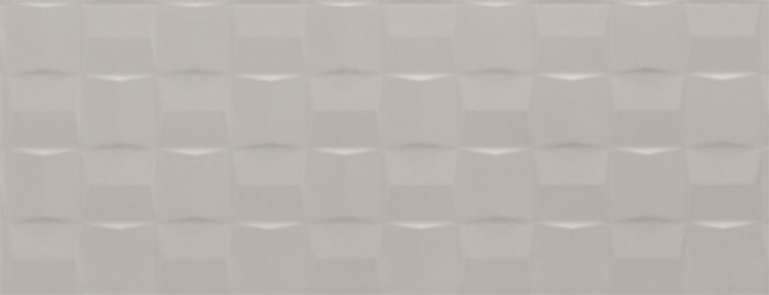 Плитка настінна Marazzi Pottery Silver Struttura Cube 3D 25x76 MMV1