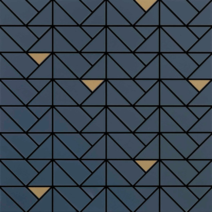 Мозаика Marazzi Eclettica Mosaico Bronze Blue M3JH 40x40