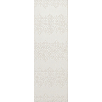 Плитка настінна Mutina Bas-Relief Garland Relief Bianco 18x54