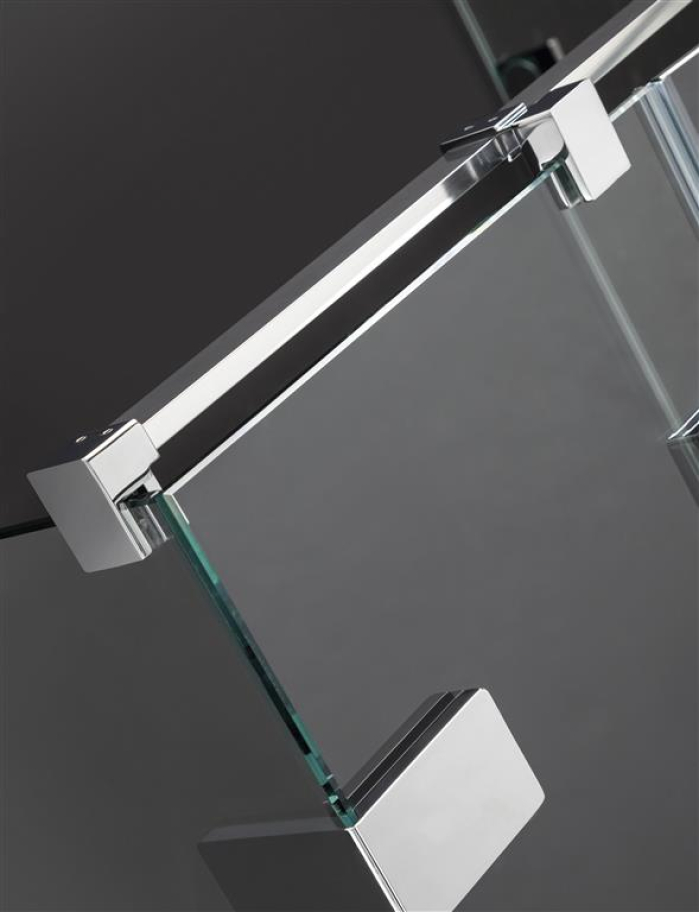 Душевой уголок Radaway Arta DWD+S 80x80x200 L стекло прозрачное, профиль хром, распашная