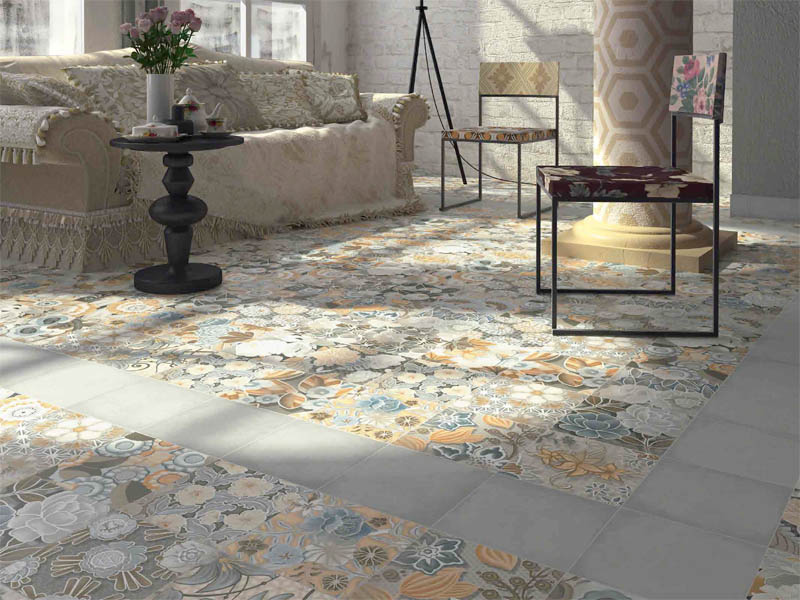 Интерьер испанской плитки Vives Ceramica